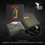GEHENNA Seen Through The Veils Of Darkness (The Second Spell) HARDCOVER DIGIBOOK , PRE-ORDER [CD]